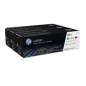 HP Confezione da 3 cartucce Toner originali ciano/magenta/giallo LaserJet 131A