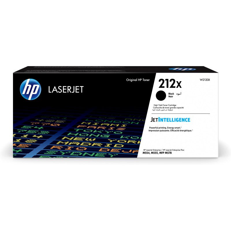 HP Cartuccia toner nero originale LaserJet 212X ad alta capacità HP Cartuccia toner nero originale LaserJet 212X ad alta capacità