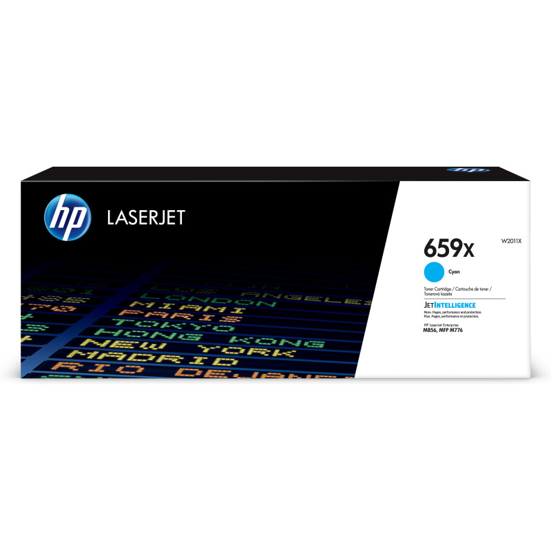 HP LaserJet 659X High Yield Cyan Original Toner Cartridge HP LaserJet 659X High Yield Cyan Original Toner Cartridge