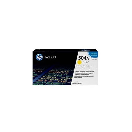 HP 504A Yellow Original LaserJet Toner Cartridge