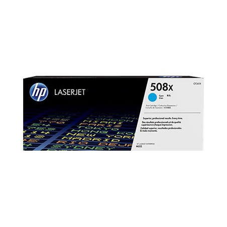 HP 508X High Yield Cyan Original LaserJet Toner Cartridge