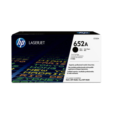 HP Cartuccia toner originale nero LaserJet 652A