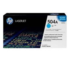 HP 504A Cyan Original LaserJet Toner Cartridge