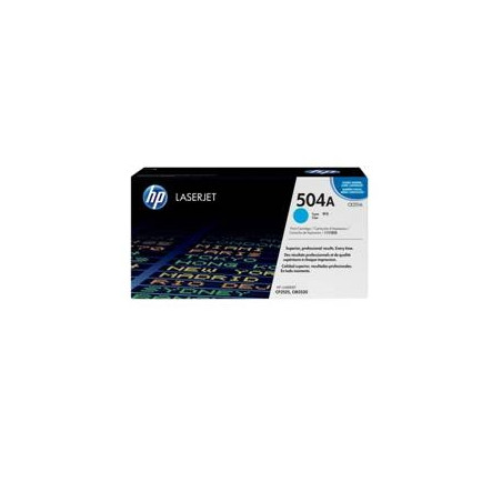 HP 504A Cyan Original LaserJet Toner Cartridge