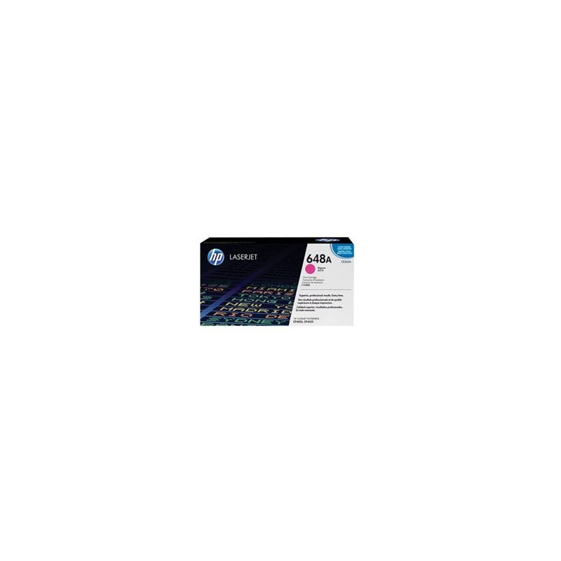 HP 648A Magenta Original LaserJet Toner Cartridge HP 648A Magenta Original LaserJet Toner Cartridge