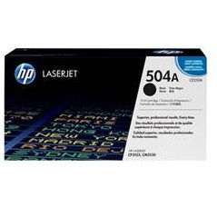 HP 504A Black Original LaserJet Toner Cartridge