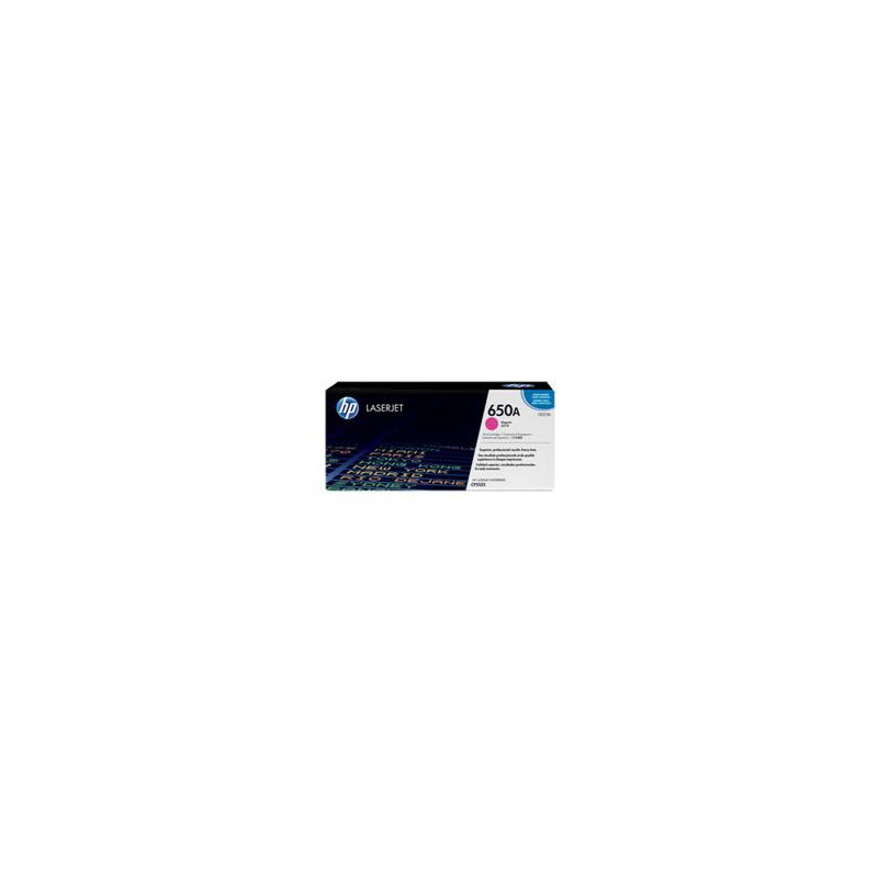 HP 650A Magenta Original LaserJet Toner Cartridge HP 650A Magenta Original LaserJet Toner Cartridge