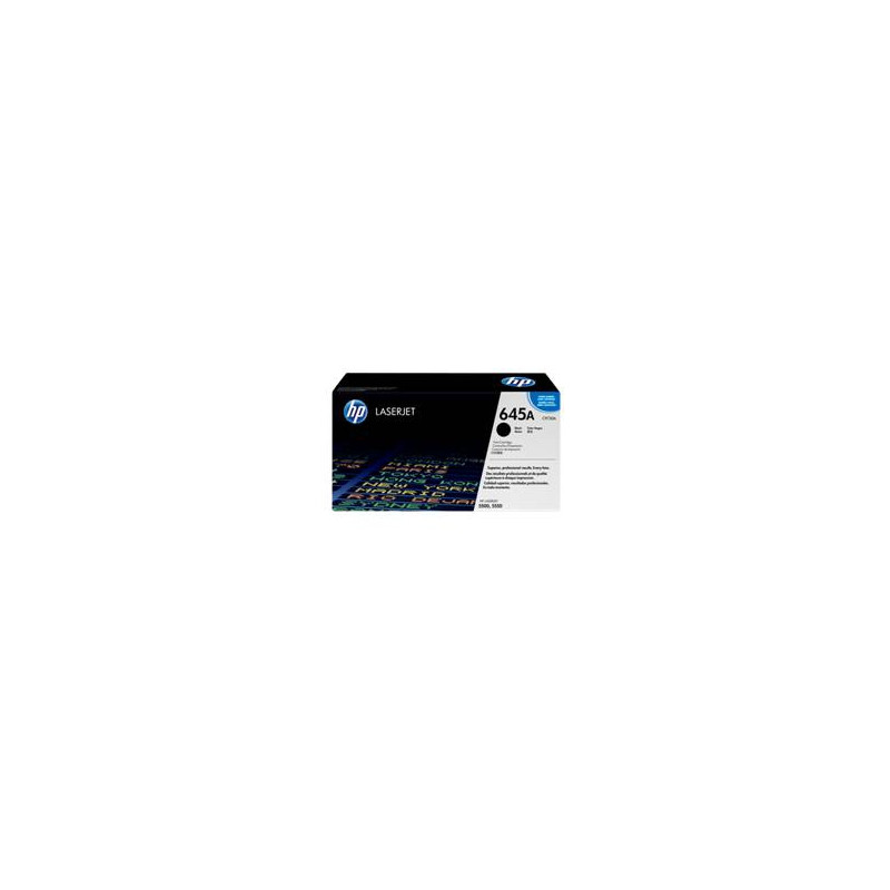 HP Cartuccia Toner originale nero LaserJet 645A HP Cartuccia Toner originale nero LaserJet 645A