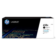HP 658X High Yield Black Original LaserJet Toner Cartridge