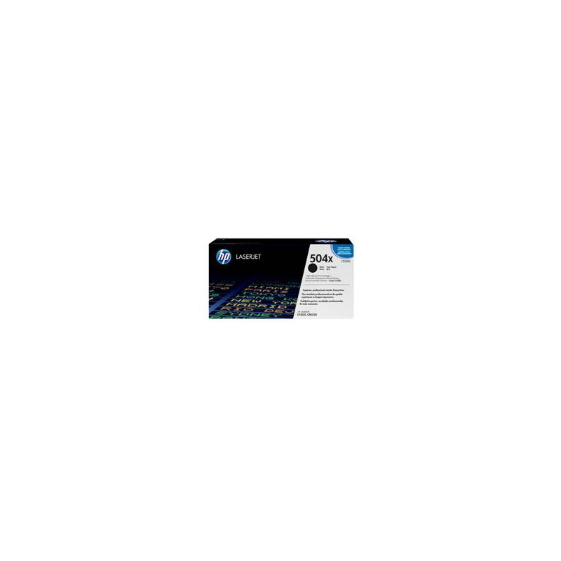 HP Cartuccia Toner originale nero ad alta capacità LaserJet 504X HP Cartuccia Toner originale nero ad alta capacità LaserJet 504X