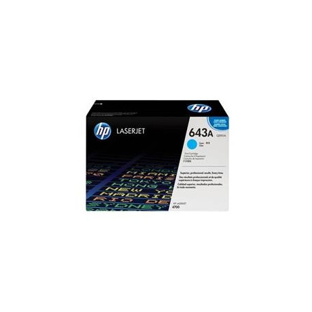 HP Cartuccia Toner originale ciano LaserJet 643A