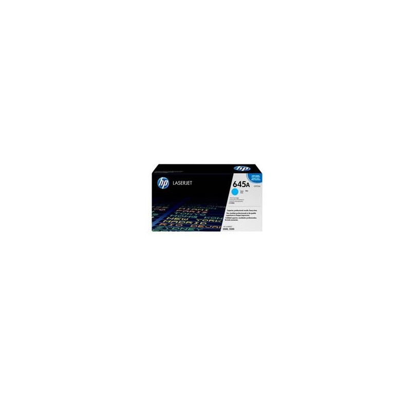 HP 645A Cyan Original LaserJet Toner Cartridge