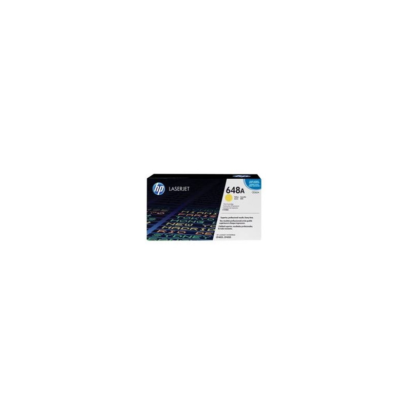 HP Cartuccia Toner originale giallo LaserJet 648A HP Cartuccia Toner originale giallo LaserJet 648A