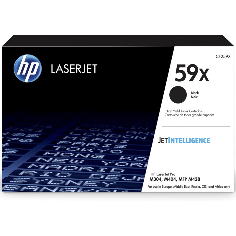 HP Cartuccia toner nero originale LaserJet 59X ad alta capacità HP Cartuccia toner nero originale LaserJet 59X ad alta capacità