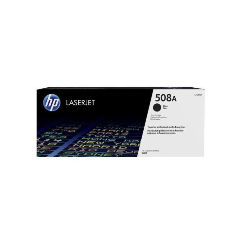 HP 508A Black Original LaserJet Toner Cartridge HP 508A Black Original LaserJet Toner Cartridge