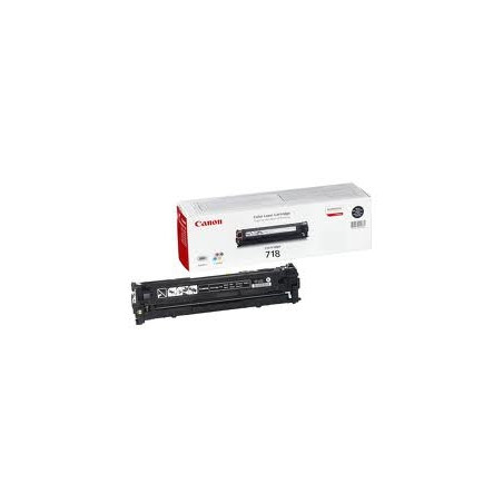 Toner canon 718bk 3.400 pages lbp - 7200cdn series - mf8300