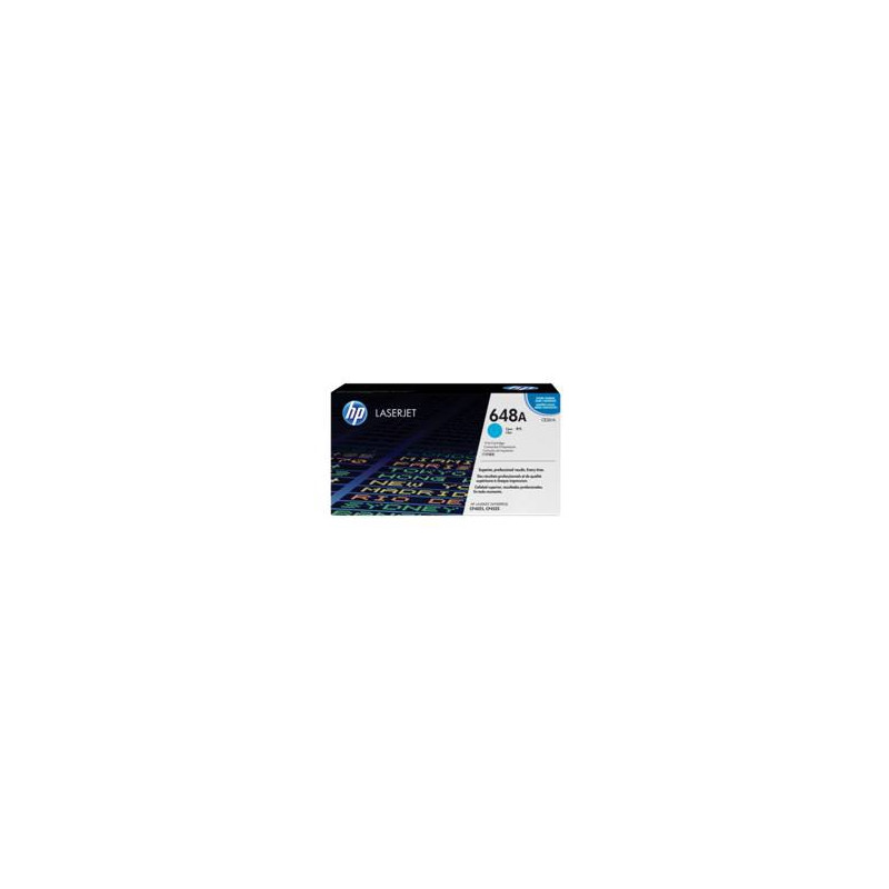 HP Cartuccia Toner originale ciano LaserJet 648A HP Cartuccia Toner originale ciano LaserJet 648A