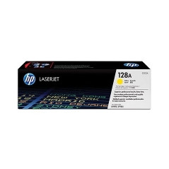 HP 128A Yellow Original LaserJet Toner Cartridge
