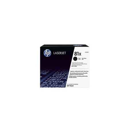 HP 81X High Yield Black Original LaserJet Toner Cartridge