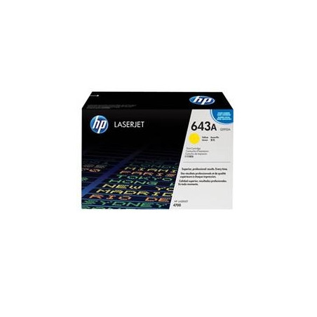 HP 643A Yellow Original LaserJet Toner Cartridge