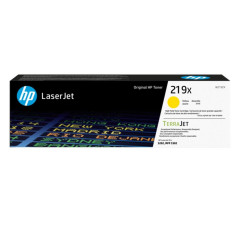 HP Cartuccia toner originale ad alta capacità LaserJet 219X giallo