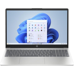 Porttil hp 15 - fc0131ns15.6 pulgadas ryzen 7 - 7730u -  16gb -  ssd512gb -  w11 -  plata natural