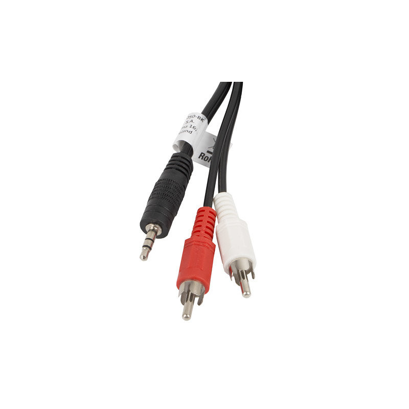 Cable estereo lanberg mini jack 3.5mm - 2x rca macho 5m