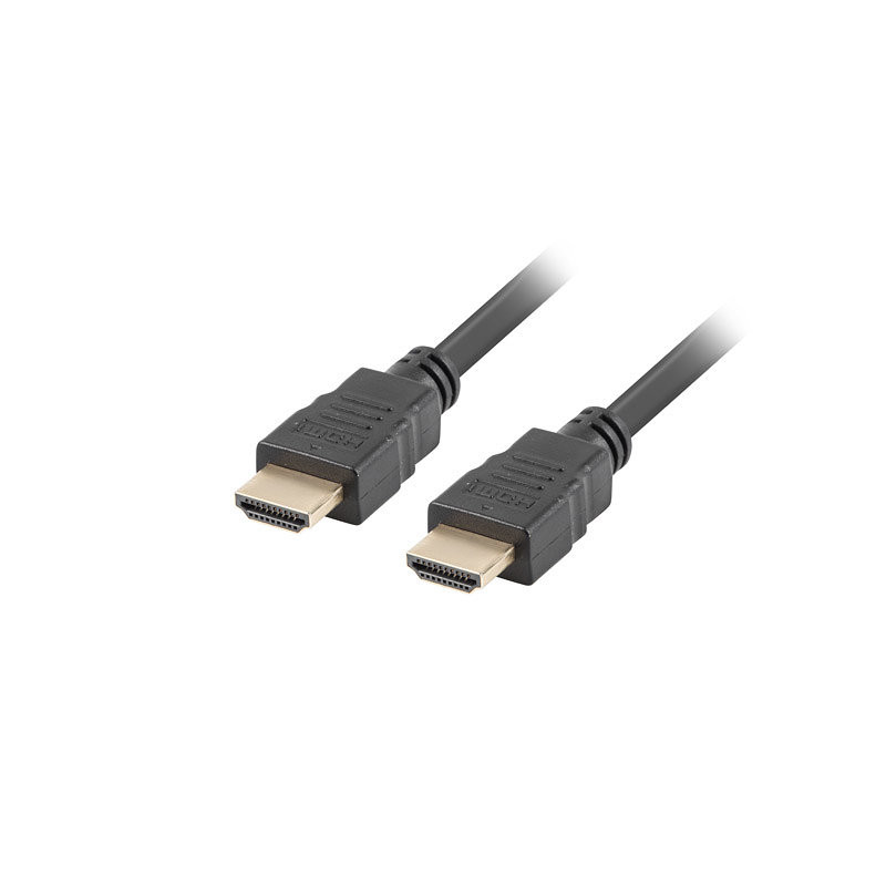 Cable lanberg hdmi macho macho v1.4 alta velocidad negro 3 m