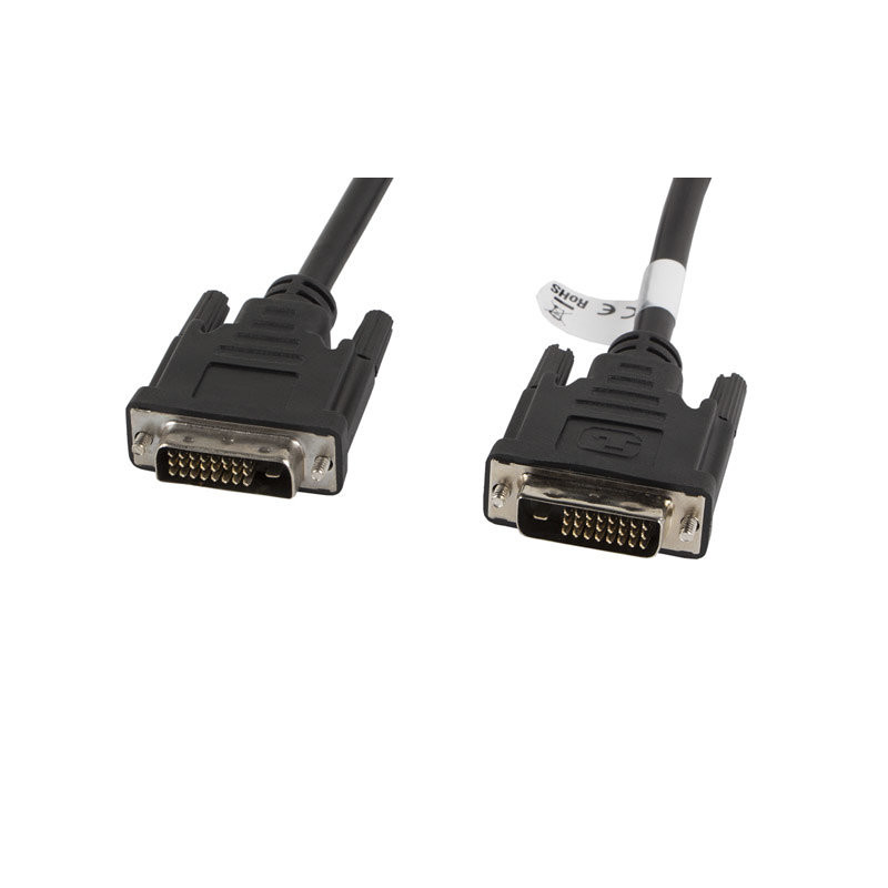 Cable dvi - d lanberg 24+1 macho - macho dual link 1.8m