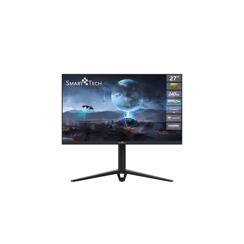 MONITOR GAMING LED 27  SMART TECH 270G01FVF FHD VA