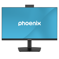 Monitor phoenix visin 24 pro 23.8 pulgadas full hd panel ips webcam integrada abatible hdmi + dp altavoces integrados