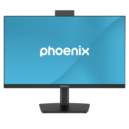 Monitor phoenix visin 24 pro 23.8 pulgadas full hd panel ips webcam integrada abatible hdmi + dp altavoces integrados