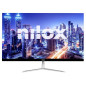 Monitor nilox nxm24fhd01 23.8 pulgadas led fhd hdmi vga negro plata