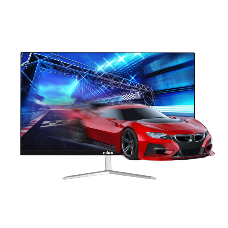 Monitor led 24 pulgadas nilox nxm24fhd752 ips - va - hdmi - dp - vga - 75hz - 4ms - vesa 75 x 75