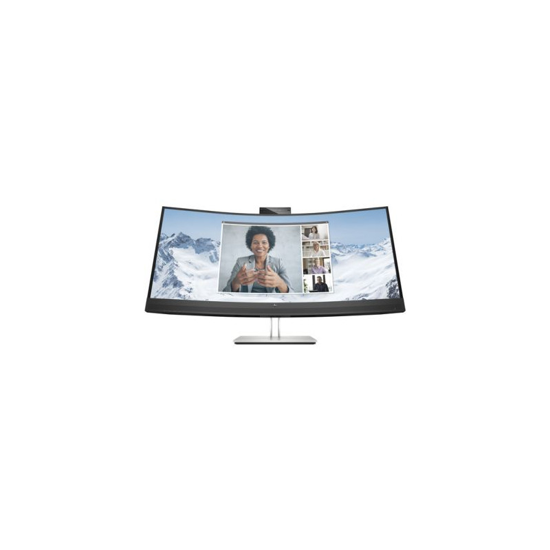 Monitor hp conferencias curvo e34m g4 ips 34 pulgadas hdmi regulable altura
