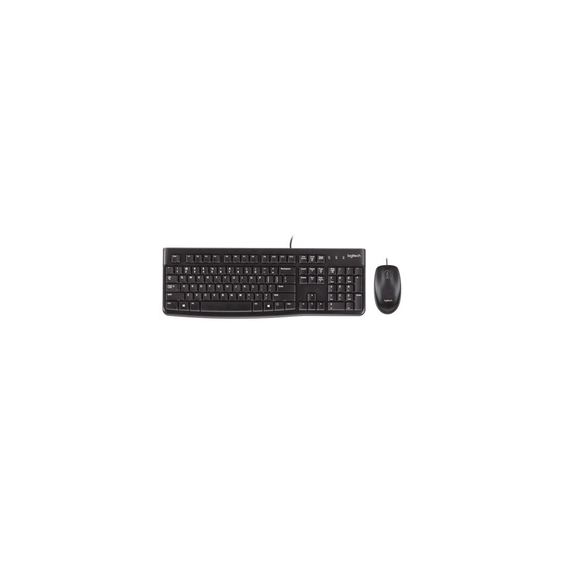 Teclado + mouse logitech mk120 usb 2.0 frances