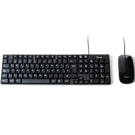 TECLADO+RATON L-LINK KIT USB LL-KB-816 NEGRO