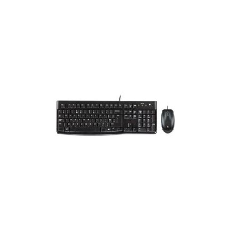 Teclado + mouse logitech mk120 usb 2.0 ingles