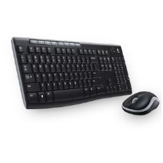 Teclado + mouse logitech mk270 wireless inalambrico ingles