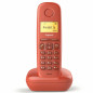 Telefono fijo inalambrico gigaset a170 rojo 50 numeros agenda -  10 tonos