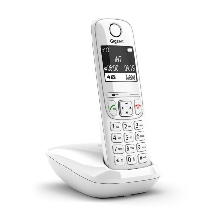 Telefono fijo inalambrico gigaset a690 iberia blanco 100 numeros agenda