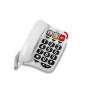 Phone fijo spc comfort numbers 2 blanco manos libres - teclas grandes - tecla r - 3 memo.direc