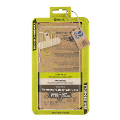 Funda muvit recycletek para samsung galaxy s24 ultra transparent