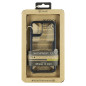 Funda muvit shockproof 2m para apple iphone 12 mini transparente - negra