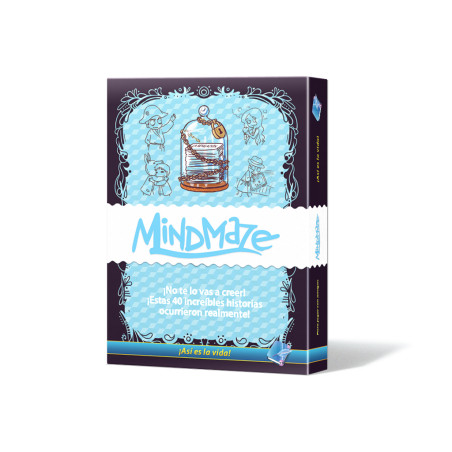Juego de mesa mind maze: asi es la vida! pegi 14