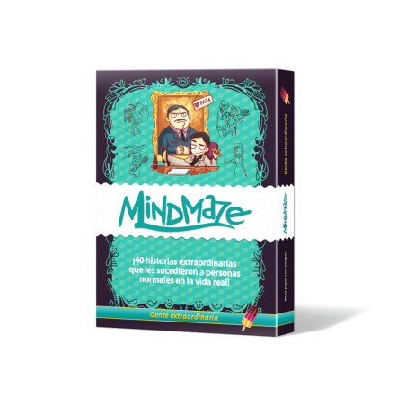 Juego de mesa mind maze: extraordinarily pegi 14