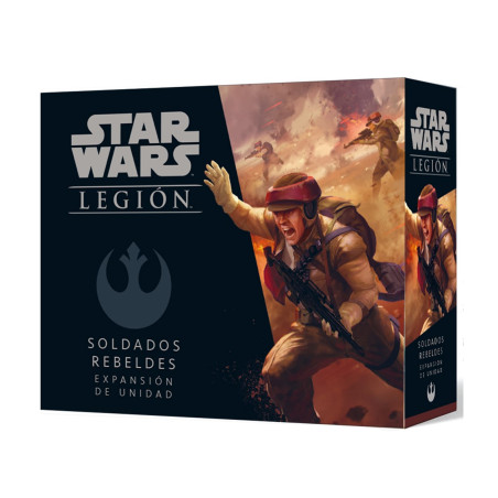 Juego de mesa star wars legin: soldados rebeldes pegi 14