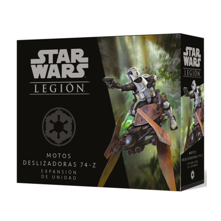 Juego de mesa star wars legin: motos deslizadoras 74 - z pegi 14