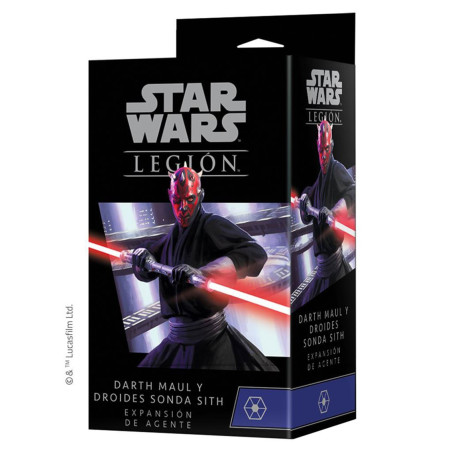 Juego de mesa star wars legin: darth maul & droides sonda sith pegi 14