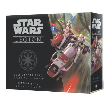 Juego de mesa star wars legin: deslizadora barc pegi 14